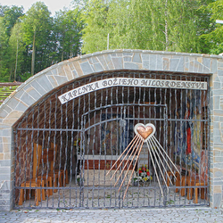 A chapel grille