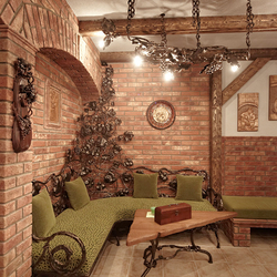 Comprehensive designs for cottages and wine cellars - luxury furniture and lights