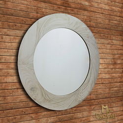 A stainless steel mirror - a luxury mirror