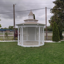 Wedding gazebo made for Baffone family restaurant