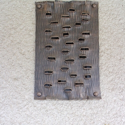 A forged grille