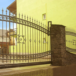 Wrought iron gates and fences