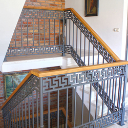  Luxury interior railings in an antique style