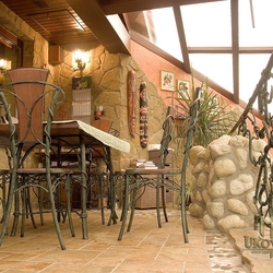 Artistic blacksmith as inspiration for your dining Artistic blacksmith as inspiration for your dining