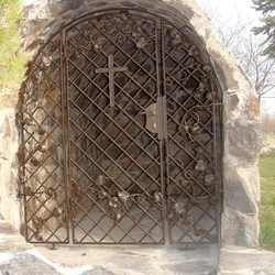 A chapel grille